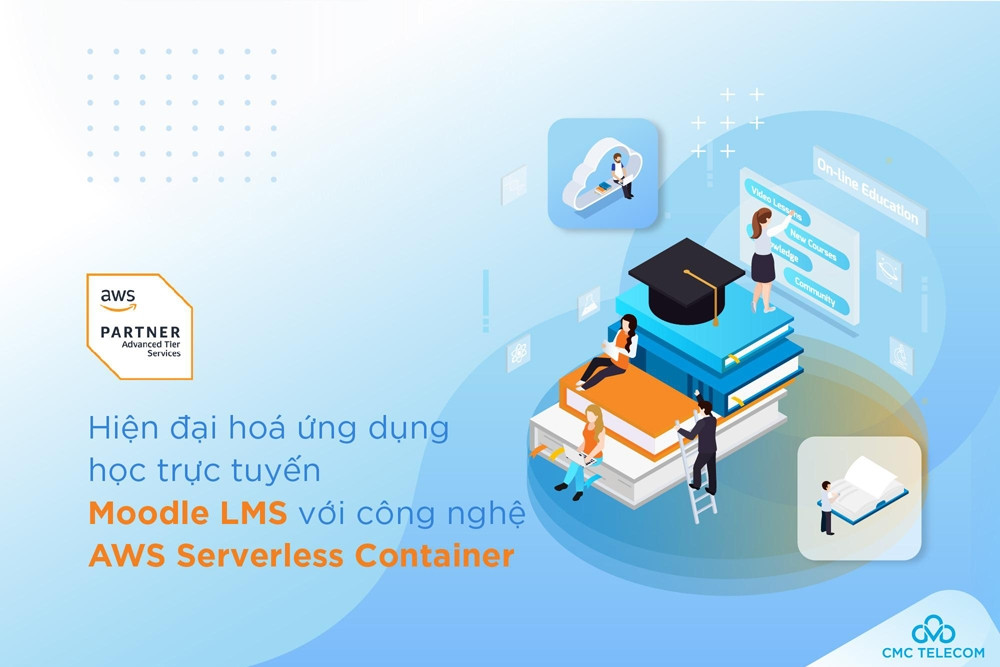 Hiện đại hoá ứng dụng học trực tuyến Moodle LMS với công nghệ của AWS