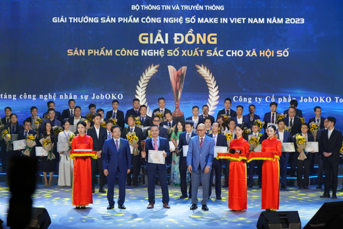 JobOKO - giải Đồng tại Giải thưởng Sản phẩm công nghệ số Make In Viet Nam 2023