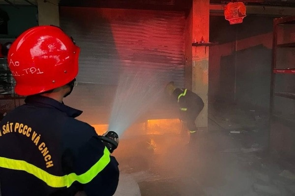 Những vấn đề cần lưu ý khi tổ chức chữa cháy, cứu nạn cứu hộ tại chợ