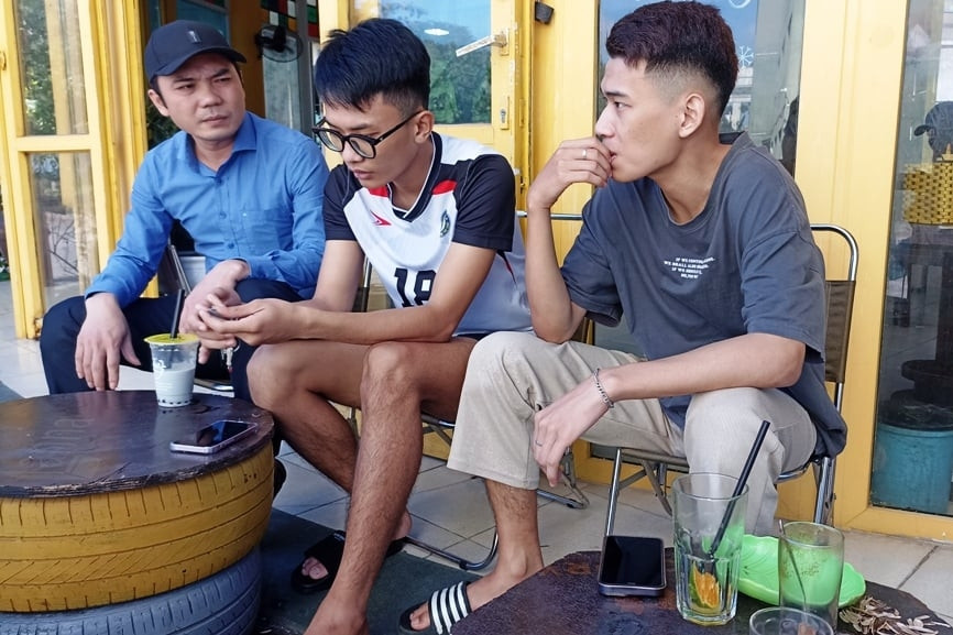 Vụ cháy ở Đại học Hồng Đức: Sinh viên bất lực nhìn lửa thiêu rụi xe