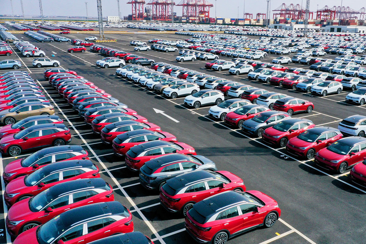 Xe điện Trung Quốc xuất khẩu sang châu Âu.jpg