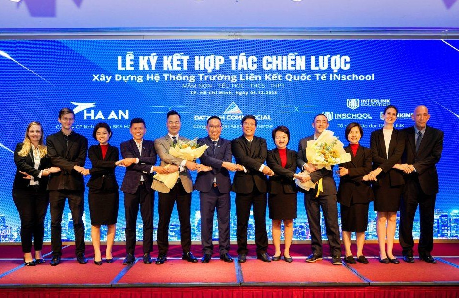 Dat Xanh Commercial hợp tác INschool phát triển hệ thống trường liên kết quốc tế