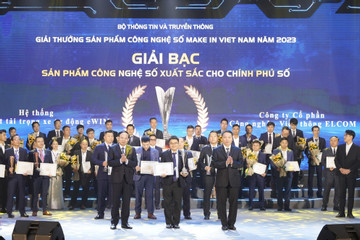 Elcom giành Giải thưởng Sản phẩm xuất sắc Make in Vietnam cho Chính phủ số