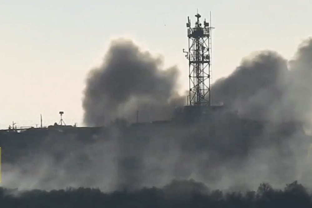 Hezbollah công bố video pháo kích căn cứ quân sự Israel