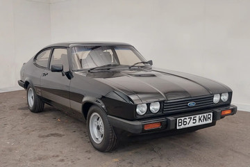 Thất vọng, chủ vứt xó xe Ford Capri 30 năm thành xế cổ độc nhất