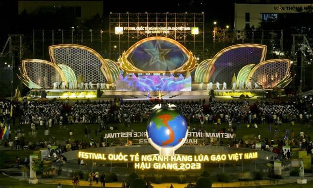 Vietnam-Hau Giang International Rice Festival 2023 opens hinh anh 1