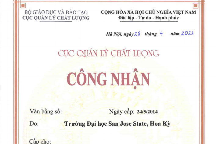 Bộ GD-ĐT cảnh báo hiện tượng giấy công nhận văn bằng giả mạo