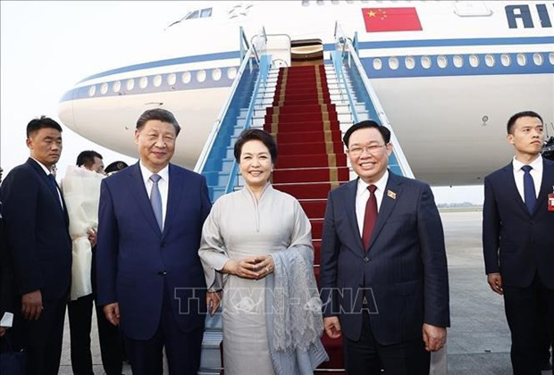 Chinese Party, State leader concludes state visit to Vietnam hinh anh 2
