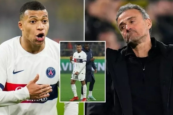 Mbappe bức xúc thuyền trưởng PSG, bỏ lên xe ngồi một mình