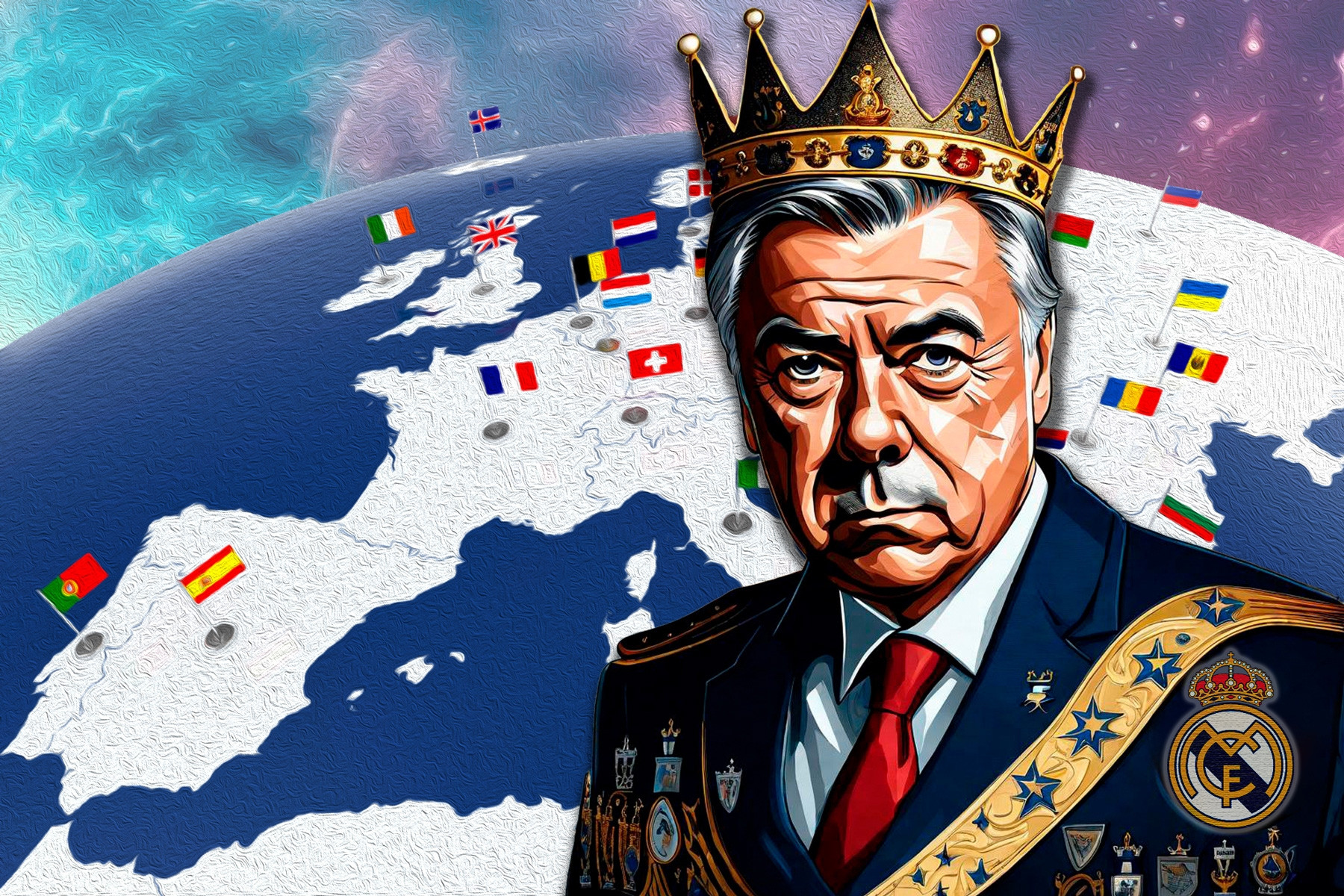 Ancelotti lập kỷ lục với Real Madrid: Huyền thoại Cúp C1