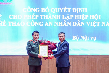 Thành lập Hiệp hội thể thao CAND Việt Nam