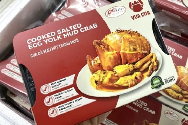 Ca Mau processed crabs exported to US market