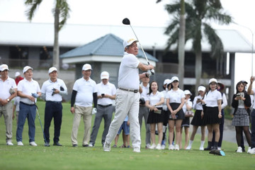 Golfer Nguyễn Văn Thành vô địch giải golf 'Tấm lòng vàng' 2023