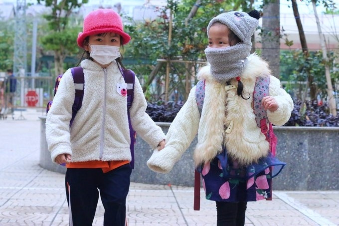 Hà Nội cho học sinh nghỉ khi trời rét dưới 10 độ C