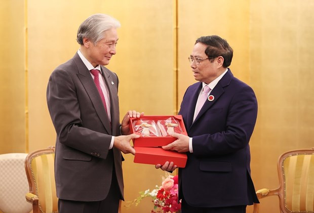 PM Pham Minh Chinh receives governors of Japanese prefectures hinh anh 2