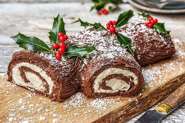 Cách làm bánh khúc cây cho lễ Giáng sinh