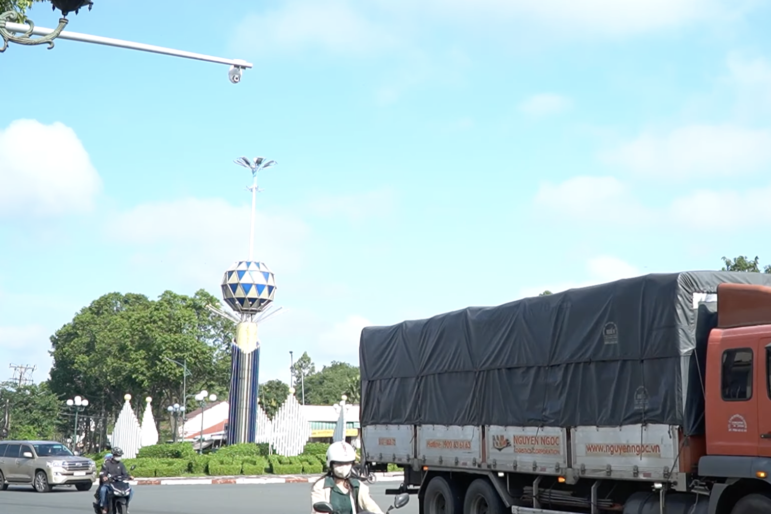 Công an TP Tây Ninh bàn giao dự án trang bị hệ thống camera giám sát giao thông