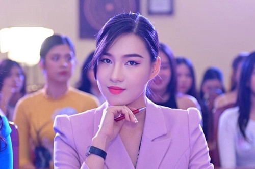 Hoa hậu Trúc Vũ ngồi 'ghế nóng' cuộc thi Hoa khôi Sinh viên Việt Nam