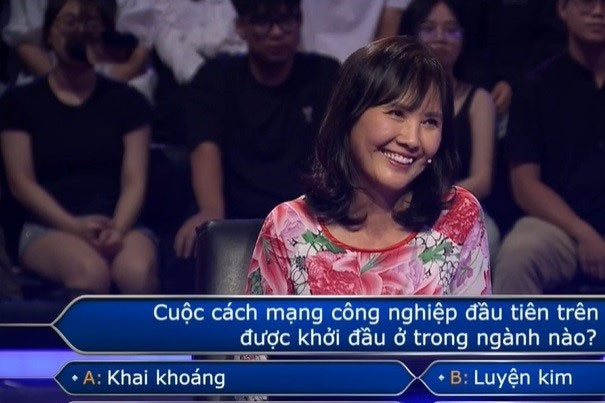 Ai là triệu phú: Cô giáo mỹ thuật thử tài với chương trình kiến thức