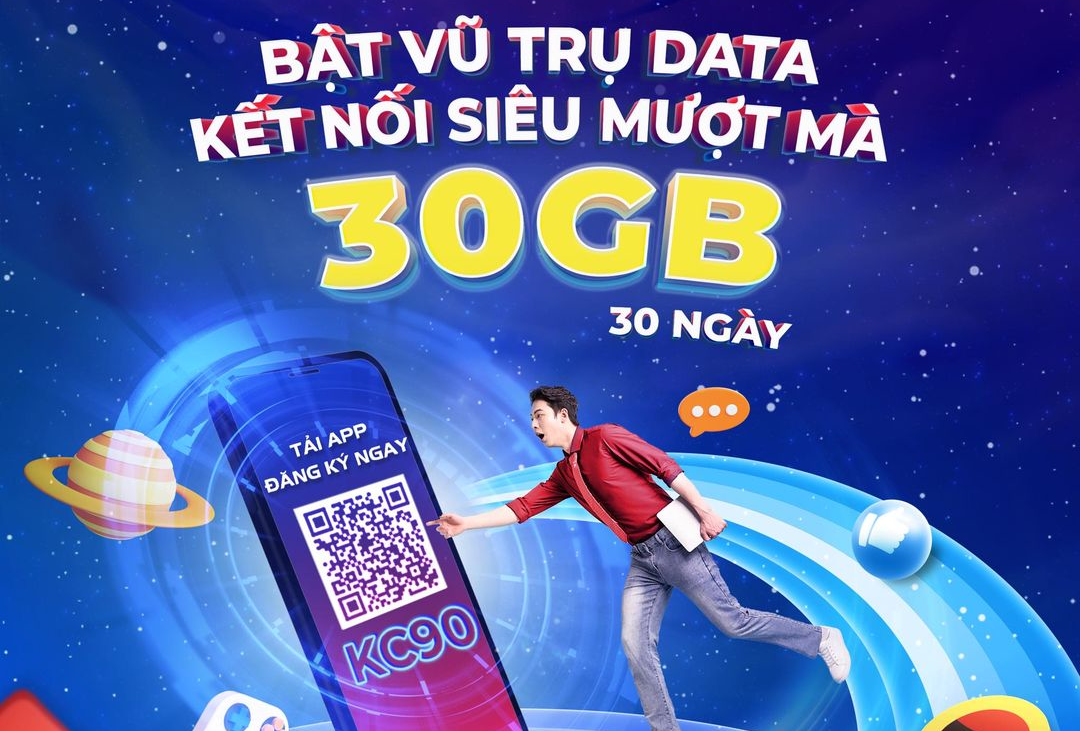 Loạt gói cước data ‘khủng’ của MobiFone