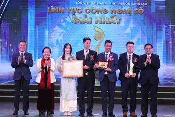 Phần mềm số hóa và mô phỏng DKS-SINOVA giành giải Nhất 'Nhân tài Đất Việt' 2023