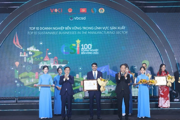 Coca-Cola được vinh danh Top 3 Doanh nghiệp bền vững Việt Nam 2023