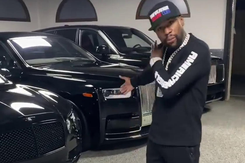 Floyd Mayweather mua 9 chiec xe tri gia 1 trieu USD anh 1