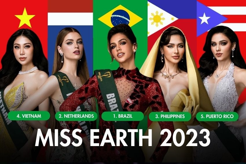 Hoa hậu Lan Anh và 9 ứng viên sáng giá vương miện Miss Earth 2023