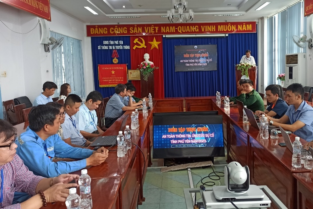Đào tạo, nâng cao năng lực xử lý sự cố an toàn thông tin cho cán bộ Phú Yên