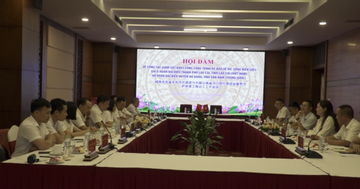 Lao Cai and Hekou hold talks on border river embankment project