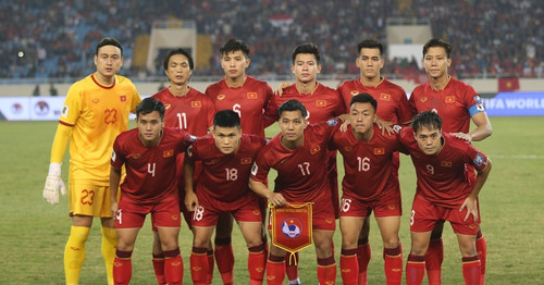 Vietnam tops men's football ranking in Southeast Asia, 15th in Asia