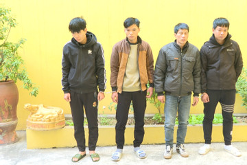 Bắt 4 đối tượng trộm cắp tài sản ở Bắc Ninh