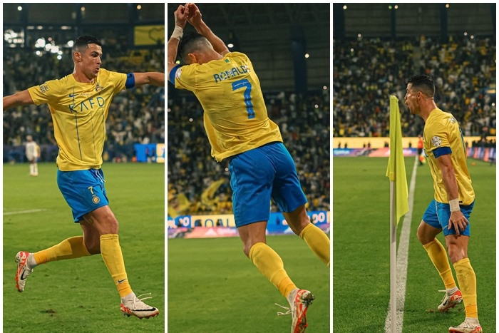 Ronaldo ghi bàn đỉnh hơn Haaland năm 2023, Al Nassr có 3 điểm