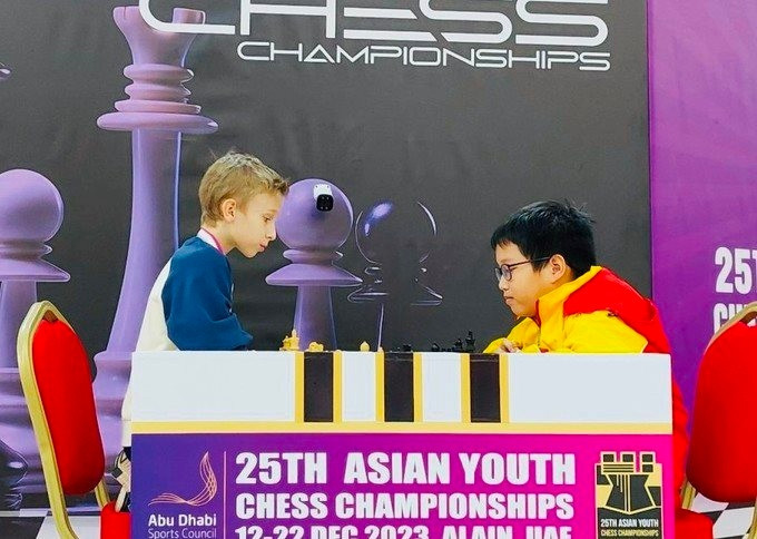 vietnam claims six gold medals at asian youth chess championships picture 1