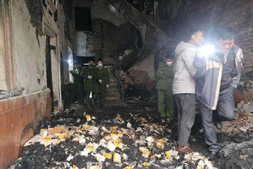 Vụ cháy nhà khiến 3 mẹ con tử vong ở Vĩnh Phúc: Lửa bùng phát từ tầng 1