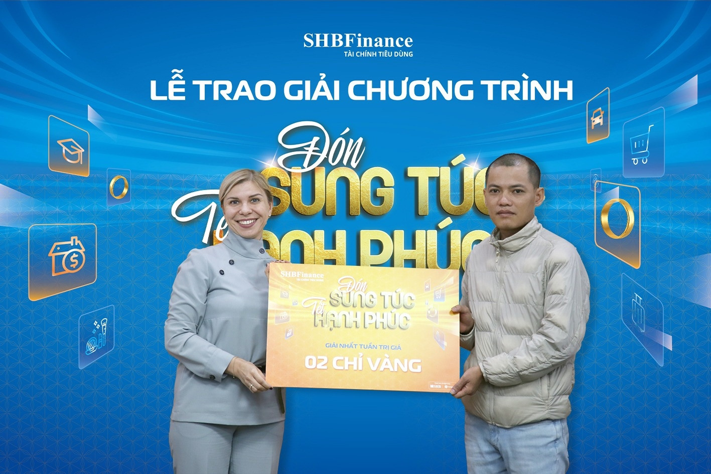 27 khách hàng trúng vàng từ SHBFinance