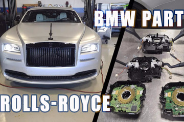 Chi tiết nhỏ giống hệt nhau nhưng Rolls-Royce bán 2.500 USD, còn BMW có 160 USD