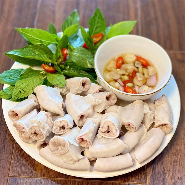 Pig’s intestine dish considered a national dish