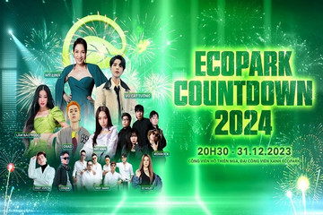 Cháy hết mình cùng dàn sao ‘khủng’ tại Ecopark Countdown 2024
