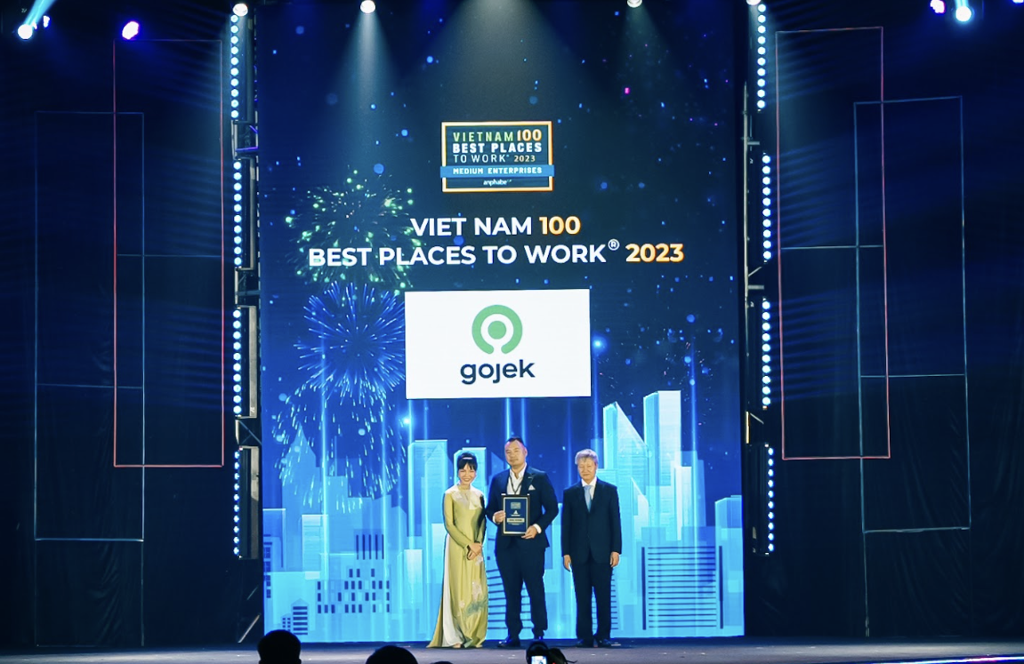 Gojek lần thứ 3 liên tiếp vào Top 100 Nơi làm việc tốt nhất Việt Nam