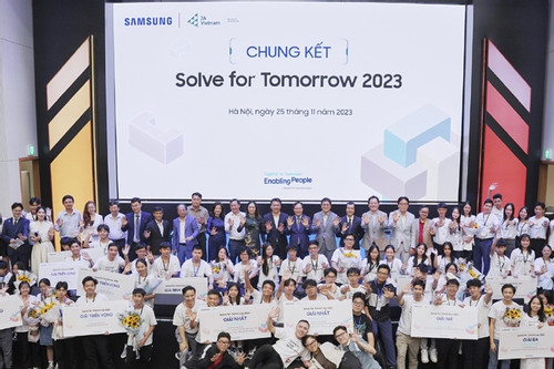 Solve for Tomorrow 2023 - ‘bệ phóng’ cho những tài năng trẻ lĩnh vực STEM