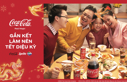 ‘Gắn kết làm nên Tết diệu kỳ’ - chiến dịch chào năm mới 2024 của Coca-Cola