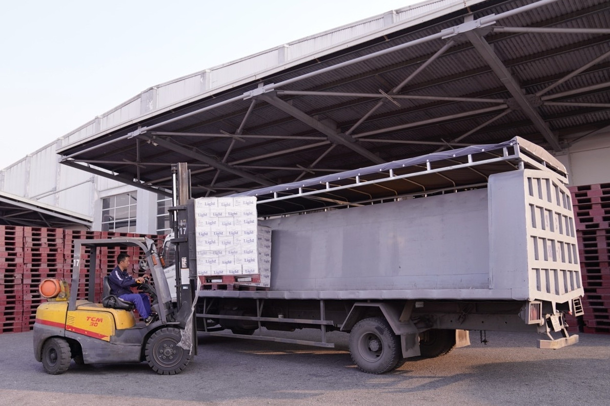 Habeco xuất khẩu sản phẩm sang thị trường Hoa Kỳ