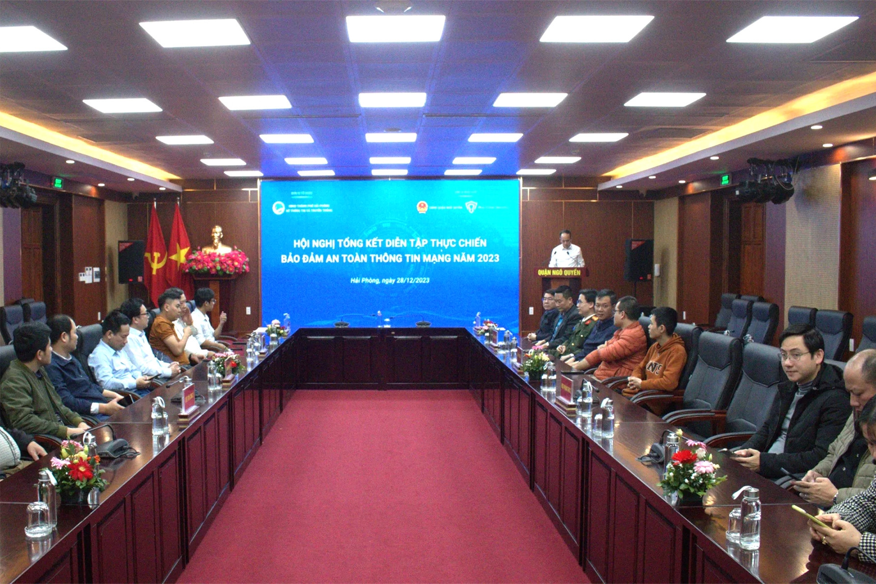 Hải Phòng hoàn thành diễn tập thực chiến an toàn thông tin mạng năm 2023