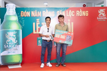 Khuyến mại Bia Saigon Special: 80 người may mắn trúng iPhone15 Pro Max