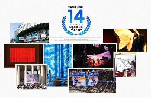 Samsung liên tục đổi mới màn hình hiển thị số, nâng cao trải nghiệm khách hàng