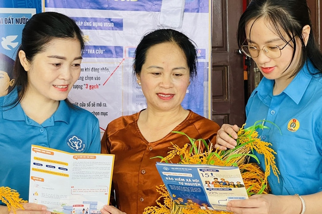 Tuyên Quang triển khai gian hàng truyền thông, tư vấn về BHXH, BHYT