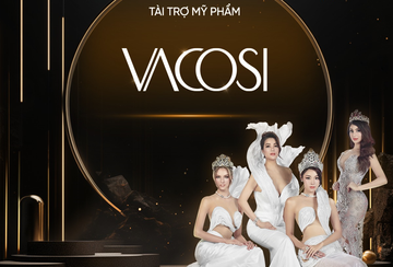 VACOSI tài trợ mỹ phẩm cho cuộc thi Hoa hậu Trái đất 2023