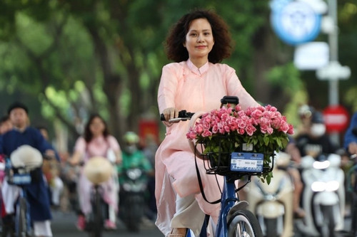 Điểm mấu chốt để 2 tuyến đường dành cho xe đạp ở Hà Nội không 'hiu quạnh'