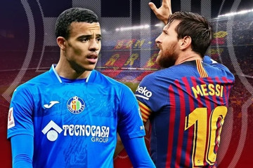 Barca gây sốc, đề nghị trao áo số 10 của Messi cho Mason Greenwood
